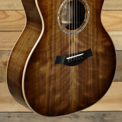 Island Music 15 Year Anniversary Taylor Custom Old Growth GA Acoustic/Electric Guitar Shaded  Edge Burst w/ Case for sale