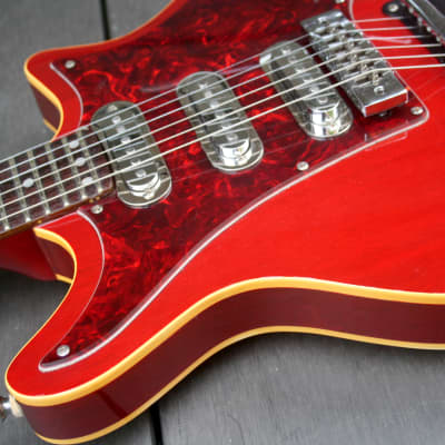 Greco BM900 Brian May Red Special Model Made by Fujigen 1982 Antique Cherry+Hard Case and more image 8