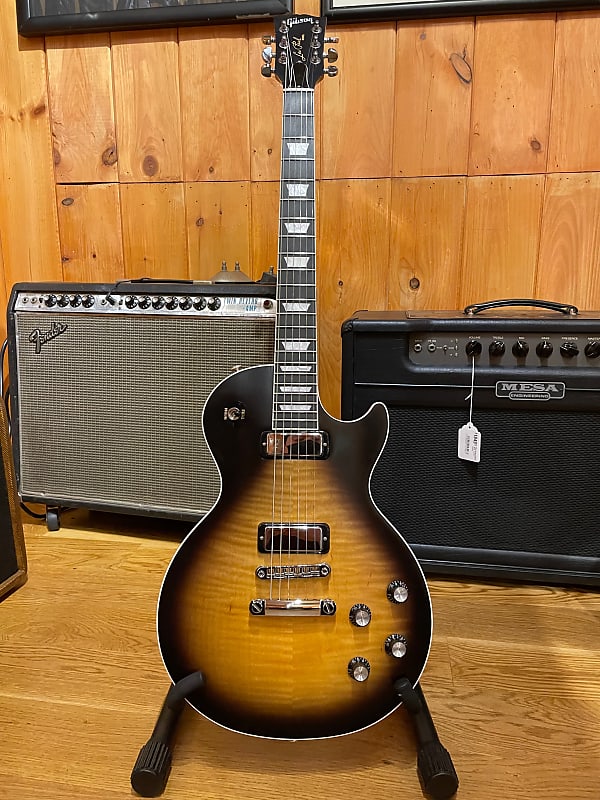 Gibson 2018 Les Paul Deluxe Player Plus Satin Vintage Sunburst