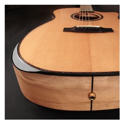 Cort GAMYBEVELNAT Grand Regal Myrtlewood Bevel Cut Mahogany Neck 6-String Acoustic-Electric Guitar image 1