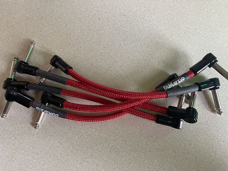 DiMarzio 6 inch jumper cable Red Reverb