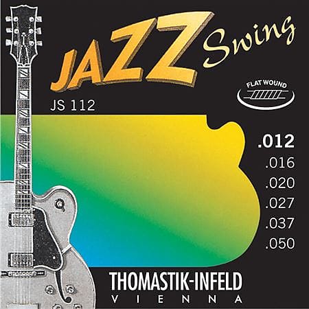 Thomastik-Infeld JS112 Jazz Swing Flatwound Guitar Strings image 1