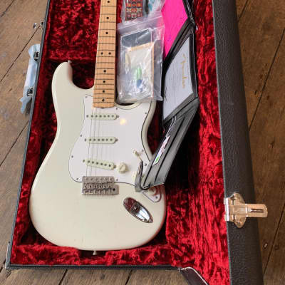 2019 Fender Custom Shop Ltd. Edition Jimi Hendrix Strat Izabella - Aged Olympic White image 16