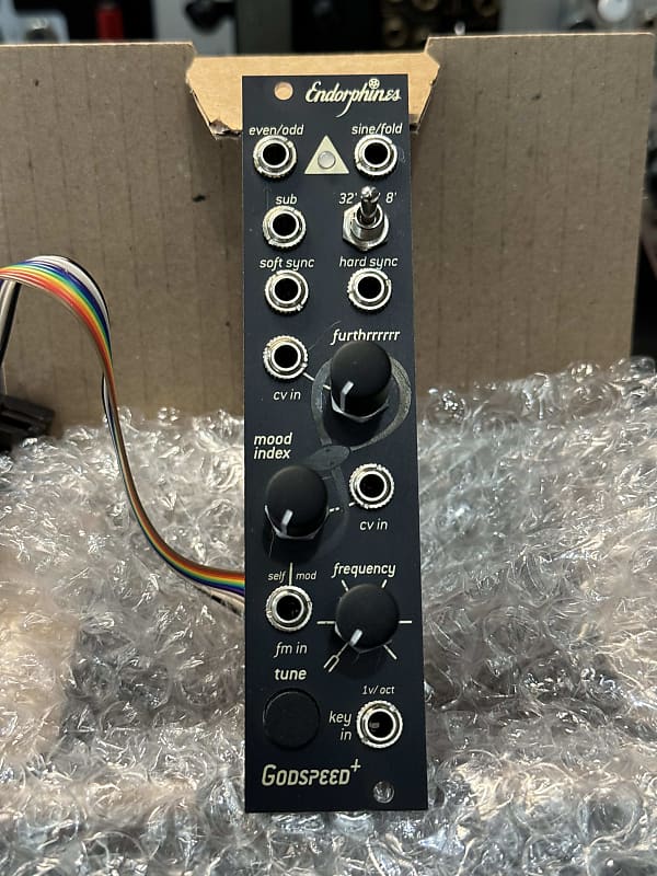 Endorphin.es Godspeed Oscillator + Autotuner - Black | Reverb