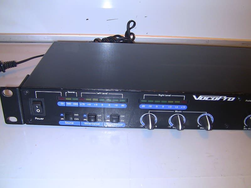 VocoPro DA-1000Pro Professional 3 Mic Digital Echo Karaoke