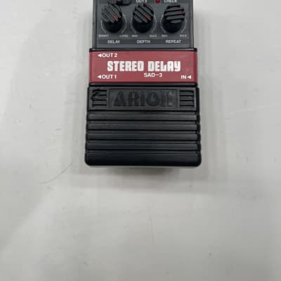 Arion SAD-3 Stereo Delay Analog Echo Vintage Guitar Effect Pedal for sale