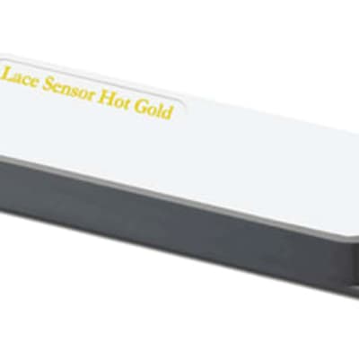 Lace Sensor Hot Gold Single Coil Pickup - Hot Bridge - 13.2k - Black image 2