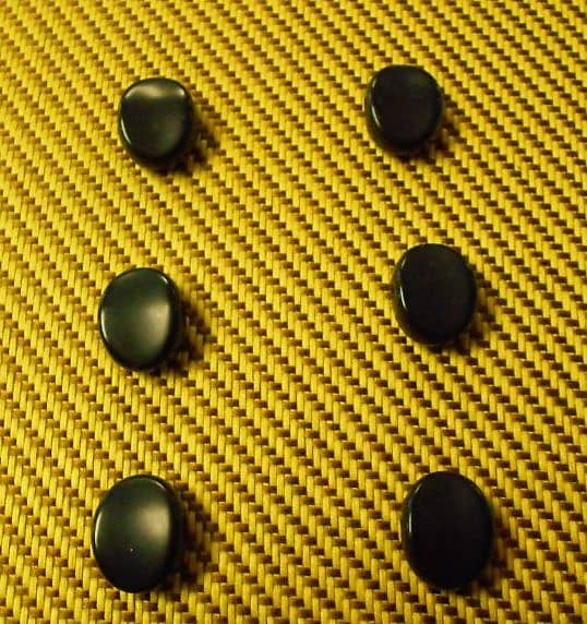 ROUND BLACK Replacement BUTTONS FOR GIBSON LES PAUL JR KLUSON Reverb