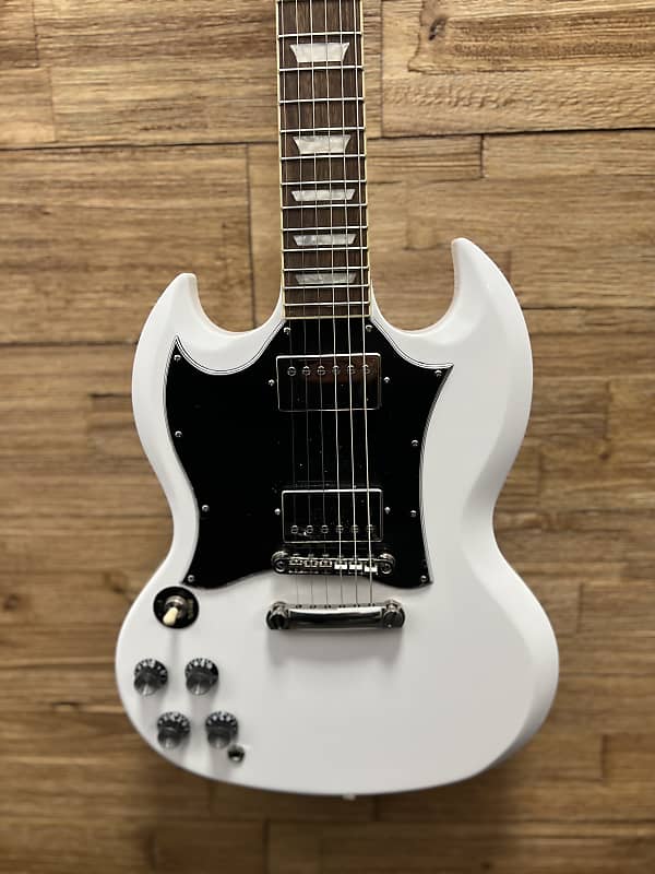 Epiphone SG Standard Left-Handed Lefty Guitar 2023 Alpine White. New! image 1