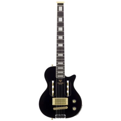 Traveler Guitar EG-1 Custom Electric Travel Guitar (Gloss Black) | B-Stock for sale
