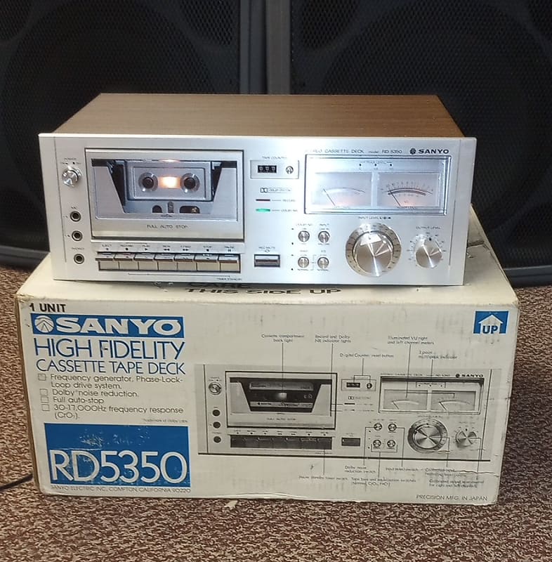 Sanyo RD5350 High Fidelity Stereo Cassette Tape Deck