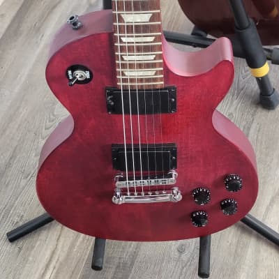 Gibson LPJ 2013 - Cherry upgraded tuners and pickups image 2
