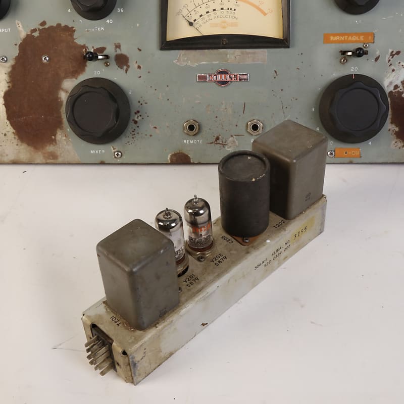 Collins 356A-1- vintage tube preamp mic pre | Reverb