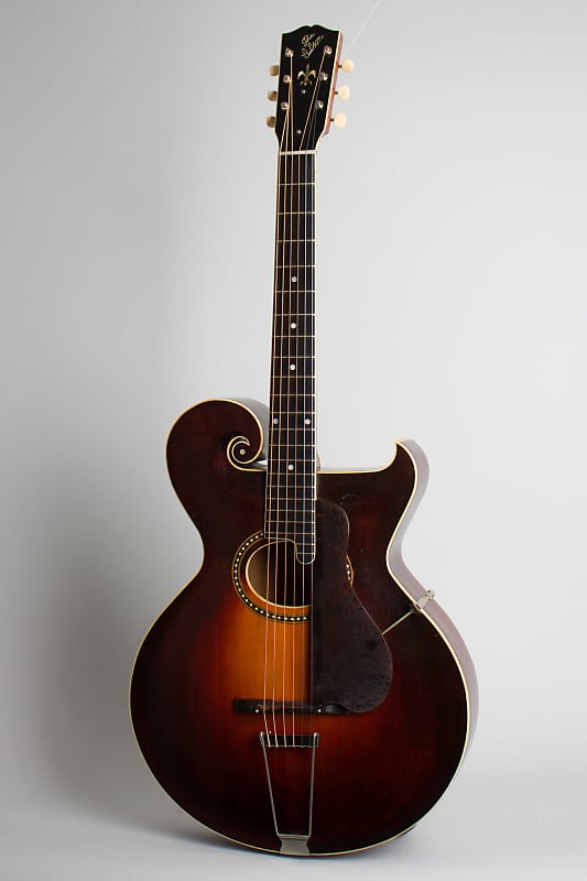 Gibson  Style O Artist Arch Top Acoustic Guitar (1923), ser. #74039, original black hard shell case. image 1