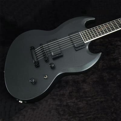 ESP E-II Viper Baritone Electric Guitar (Charcoal Metallic Satin) (New York, NY)