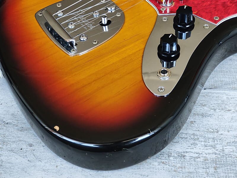 1999 Fender Japan JG66-85 '66 Reissue Jaguar w/Bridge Humbucker (Sunburst)