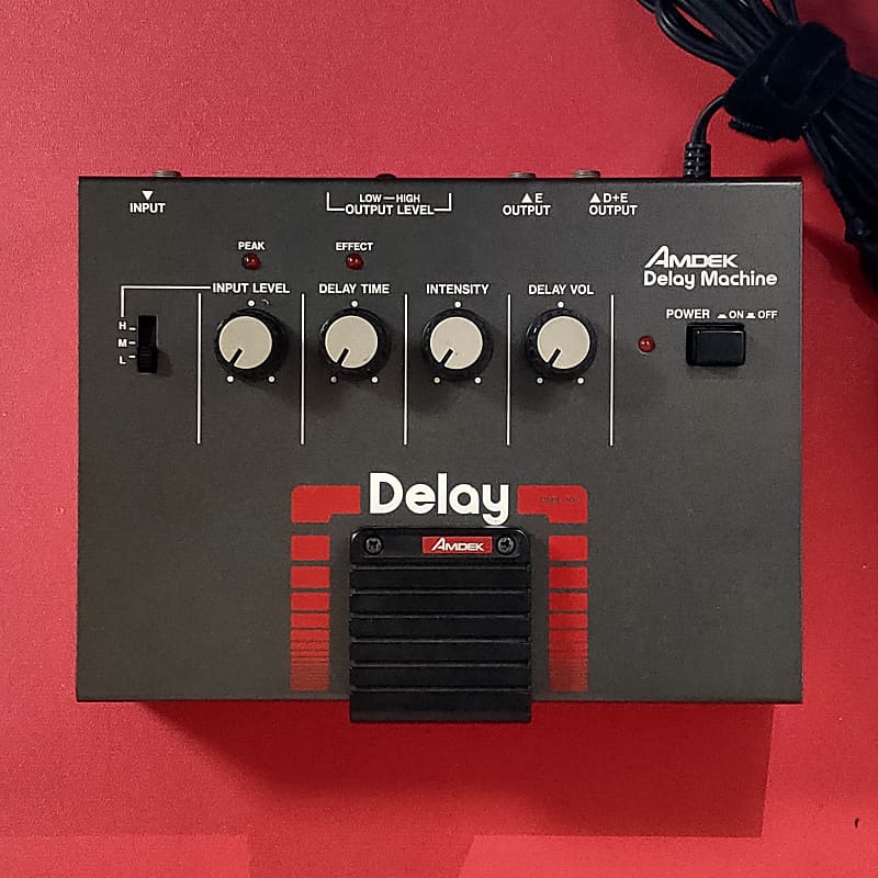 Amdek DMK-100 Analog Delay Machine MN3005 1980s【Made in