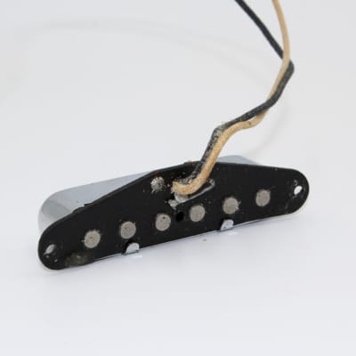 1990's Vintage Fender Telecaster Neck Single-Coil Pickup Chrome USA Tele image 11