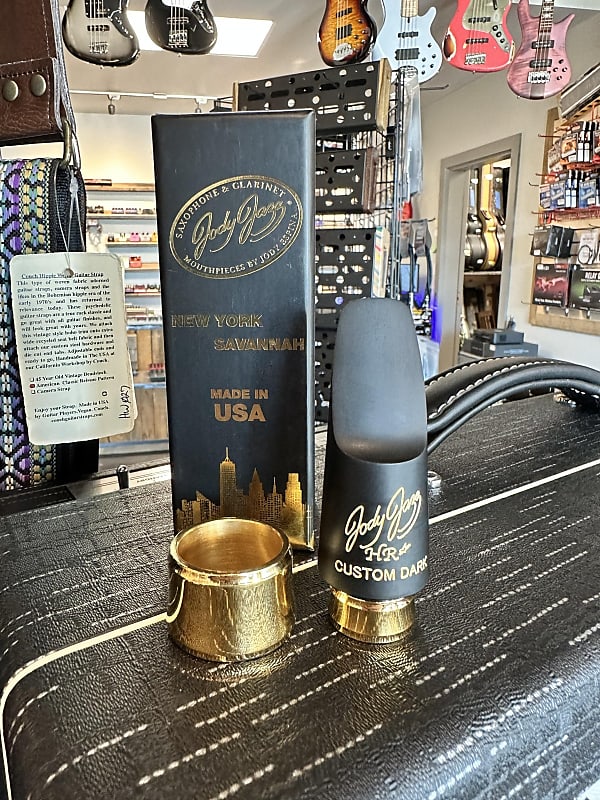 Jody Jazz HR* Custom Dark 5 Alto Sax Mouthpiece with A1 Power Reverb