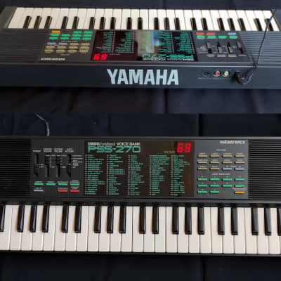 Yamaha PSS-270 Synthesizer year 1986, 2op FM synth + arranger