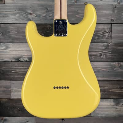 Fender Limited Edition Tom Delonge Stratocaster, Graffiti Yellow image 3