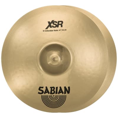 Sabian 14" XSR X-Celerator Hi-Hat Cymbals (Pair)