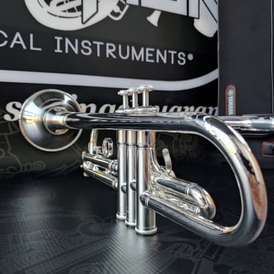 Yamaha YTR-2330S Standard Trumpet 2010s - Silver-Plated image 3