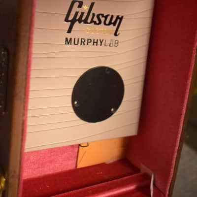 Gibson Murphy Lab 1957 Les Paul Custom 3-pickup Bigsby Light Aged Ebony image 11
