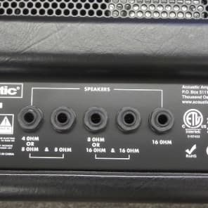 Acoustic GT50H Black Reverb