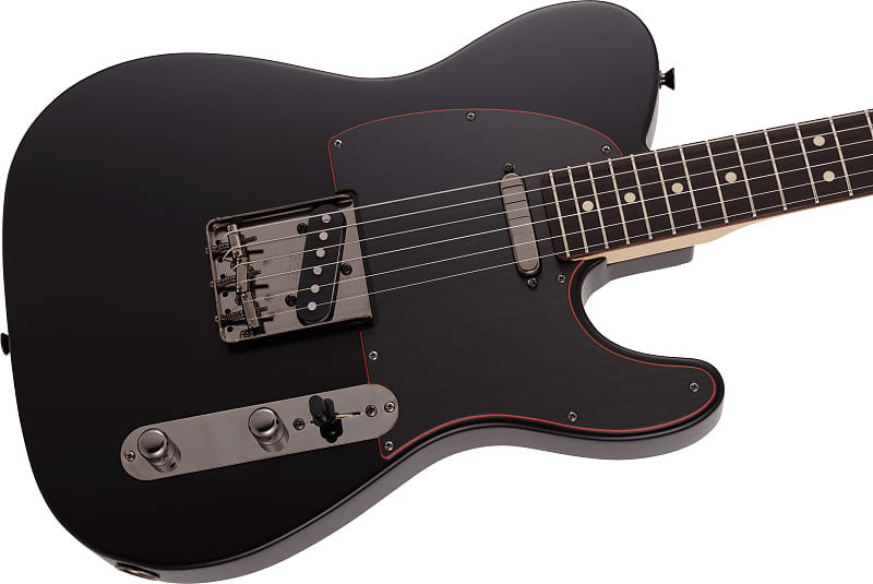 Fender Made in Japan Hybrid II Noir Telecaster - Satin Black