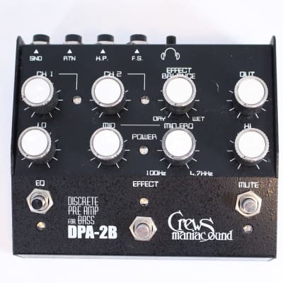 CREWS MANIAC SOUND DPA-2B Preamp for Bass [06/29] | Reverb