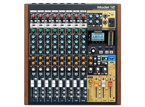 Tascam Model 12 Mixer/Recorder/Audio Interface(New) image 1