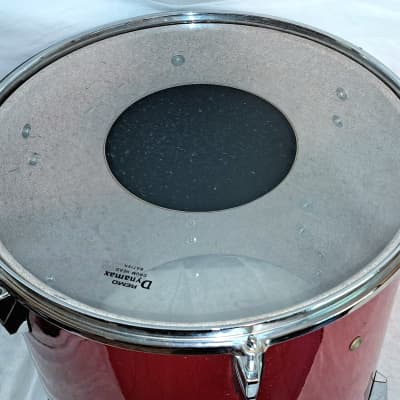 Unmarked FLOOR TOM - CANDY APPLE RED WRAP 16 in dia image 7