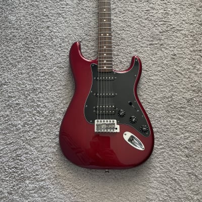 Fender FSR Special Edition Stratocaster HSS 2012 MIM Candy Apple Red Guitar for sale