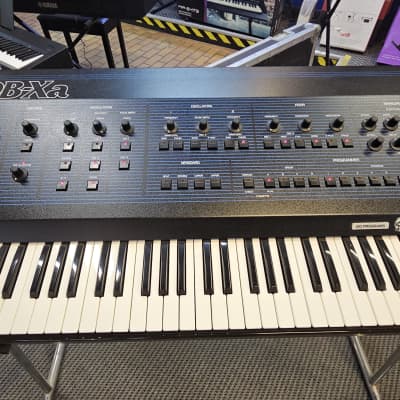 Oberheim OB-Xa 61-Key 8-Voice Synthesizer 1981 - Blue with Wood Sides