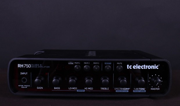 TC Electronic RH750 750w Compact Bass Amp Head