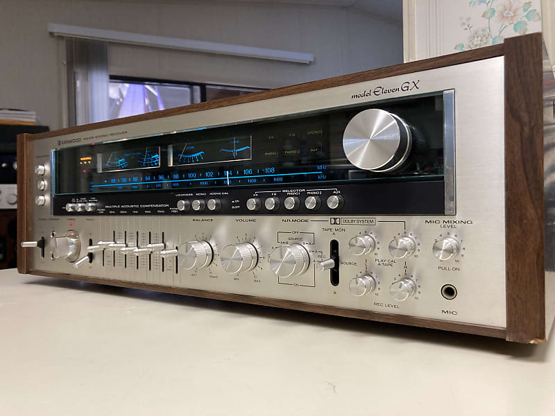 Kenwood Eleven Gx 1979 Silver Black&walnut 