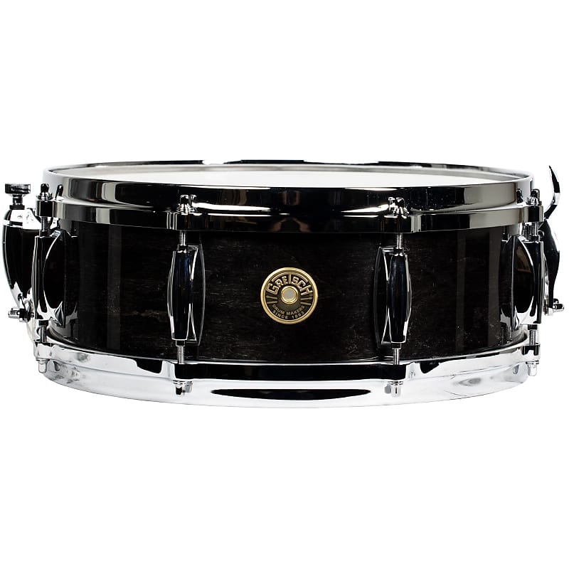 Gretsch Ridgeland Series 5x14 Gloss Ebony Lacquer Snare Drum image 1