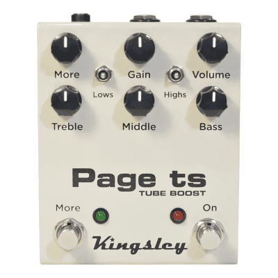 Kingsley Page v2 Tube Boostエフェクター キングスレー Kingsley Page V2 Boost Pedal