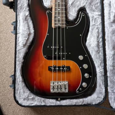 Fender American Elite Precision Bass with Ebony Fretboard 2016 - 2019 - 3-Color Sunburst for sale