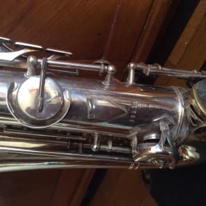 VINTAGE alto saxophone Weltklang, Good condition 1975 image 8