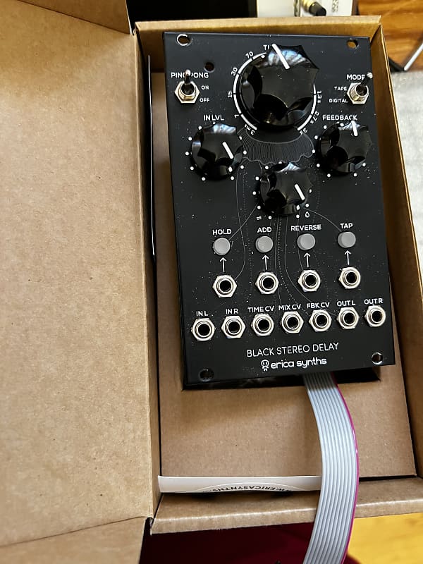 Erica Synths Black Stereo Delay