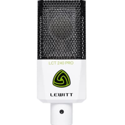 Lewitt LCT240-PRO-WH Large Diaphragm All Purpose Studio Condenser Microphone - White image 1