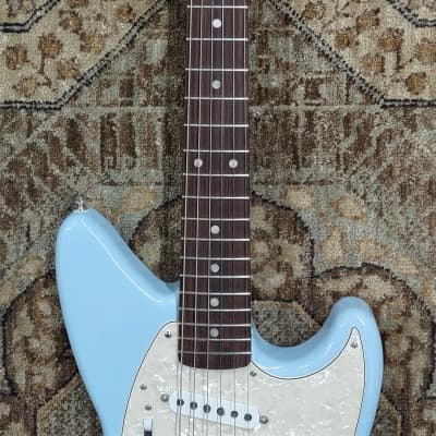 2021 Fender Kurt Cobain Jag-Stang in Sonic Blue w/ Gig Bag, Pro Setup #2456 image 3