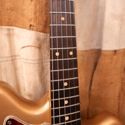 Fender Jazzmaster 1961 - Shoreline Gold - Refin image 12