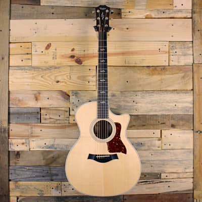 Taylor 414ce-R Grand Auditorium Acoustic-Electric Guitar (2021, Natural) image 3