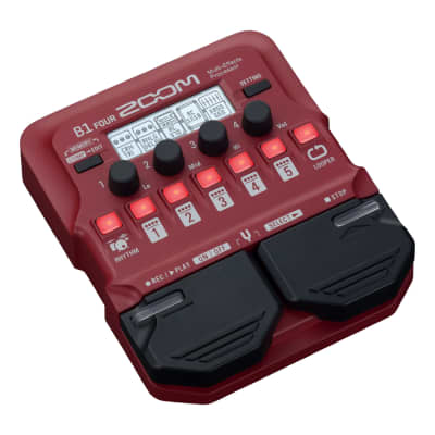 Zoom B1 Four Multi-Effects Bass Pedal for sale
