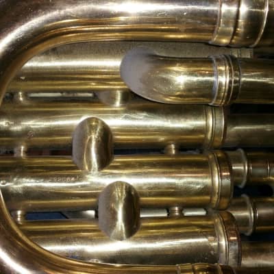 1933 Conn 34J Tuba Orchestra Model w/ Recording Bell w/ Stand image 10