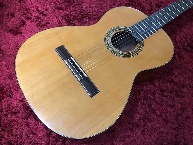 Beautiful Manuel Santos Classic Gut guitar Natural Made in Spain Used in  Japan