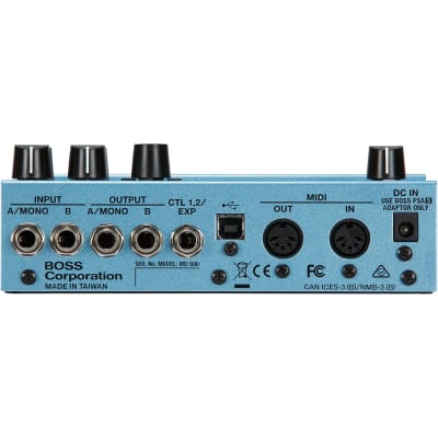 Mint BOSS MD-500 Modulation MIDI USB Stereo Buffered True Bypass Guitar Effects Pedal image 3